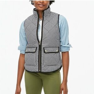 Houndstooth J Crew Vest, Excellent Condition